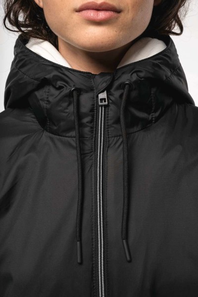 Unisex Hooded Jacket With Micro-Polarfleece Lining - Silver / 2XL