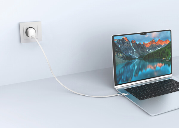 Arc RCS 60W 120 cm 2-in-1 fast charging cable - Grey
