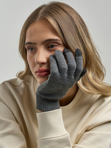 Gloves Touch - Grey / L/XL