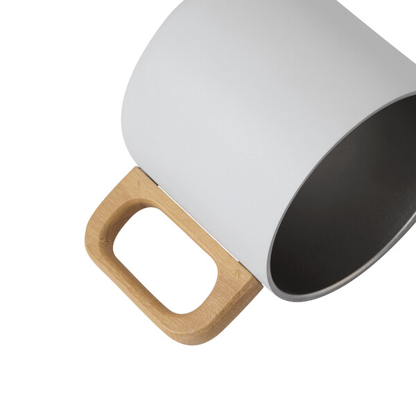 Stainless Steel Mug Rustic Trip - White