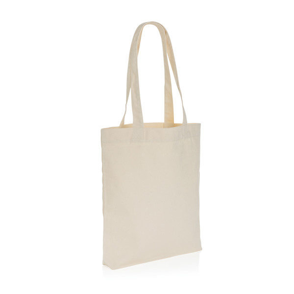 Nebarvená taška Impact z 285g recykl. canvas AWARE™ - Off White
