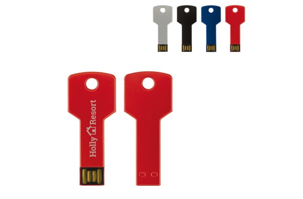 USB flash drive key 8GB - Silver