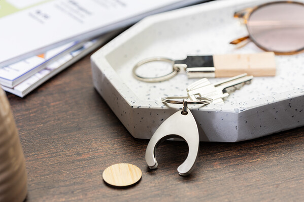 Porte-clés jeton pour caddy Zoinc