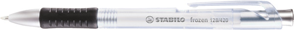 STABILO concept frozen ballpoint pen, transparent white