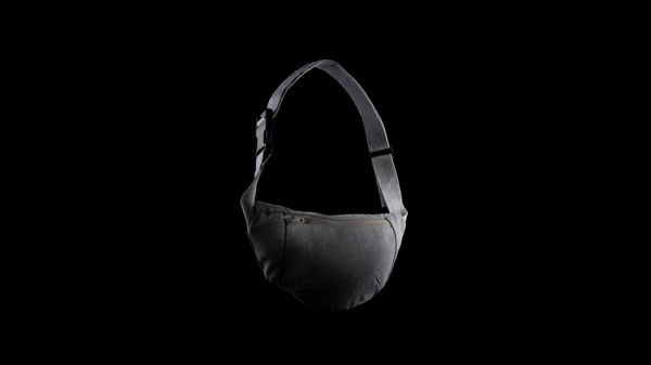 Impact AWARE torba za boke iz recikliranega platna 285 g/m² - Siva
