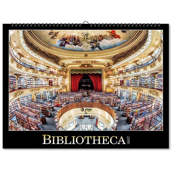 Nástenný kalendár Bibliotheca 2027