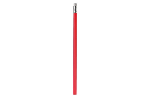 Pencil, with eraser - Red