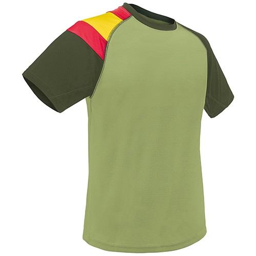 T-SHIRT BANDEIRA EM OMBRO D&F -