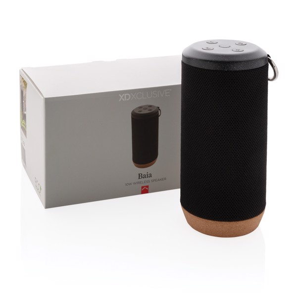 XD - Baia 10W wireless speaker, cork