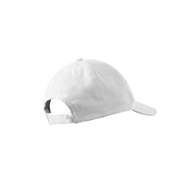 Čiapka Detská Malfini® 6P Kids - Biela / nastaviteľná