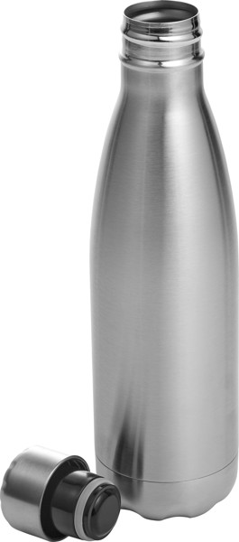 Stainless steel bottle (650 ml) - Silver