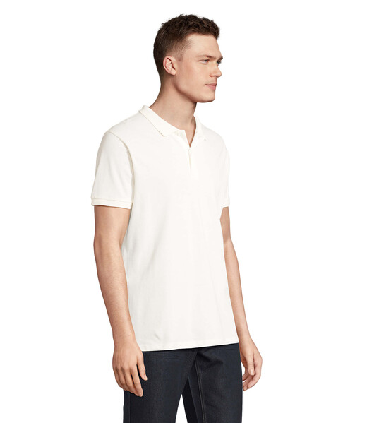 PLANET MEN polo 170g - Off-WhiteL
