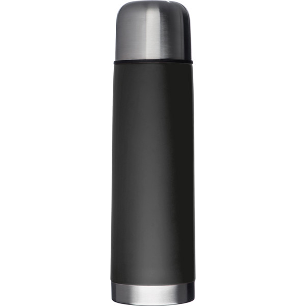 Stainless steel thermal flask ERIKA - Black