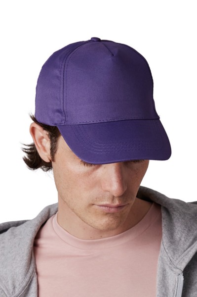 Polyester Cap - 5 Panels - White