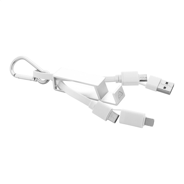 Usb Töltőkábel Cappy - Ezüst