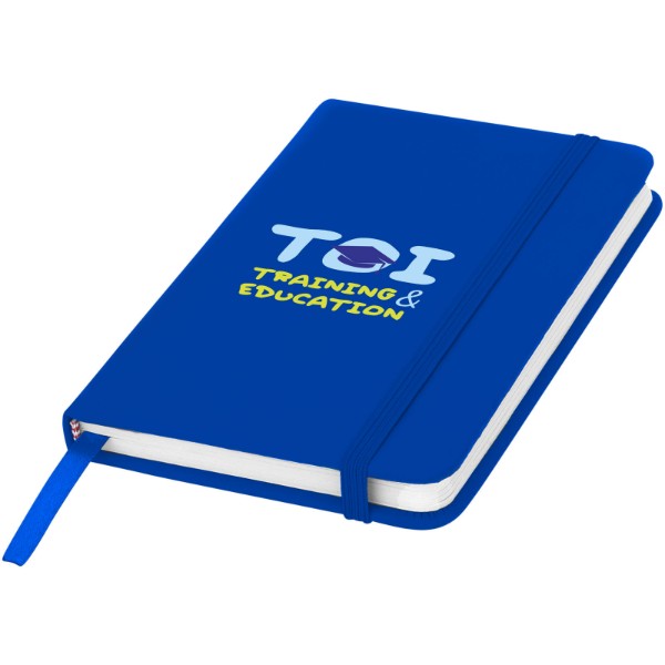 Carnet de notes A6 Spectrum à couverture rigide - Bleu royal