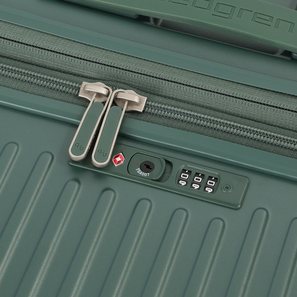YUNO S | Troler cabină 55 cm (IATA) + TSA - Hedgren - Duck Green