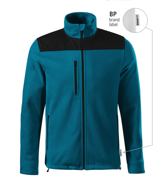 Fleece Unisex Rimeck® Effect - Petrol Blue 93 (Brand Label) / XL