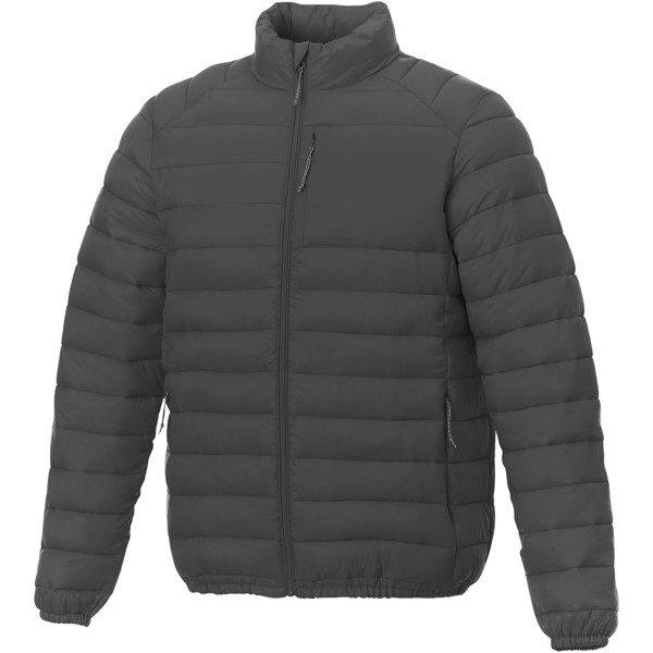 Chaqueta aislante de material reciclado para hombre "Athenas" - Gris tormenta / 3XL