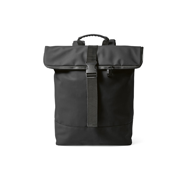 Milan backpack, recycled polyester, 24L - Black