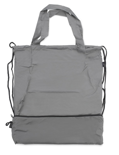 Drawstring bag with umbrella RAINY - grey