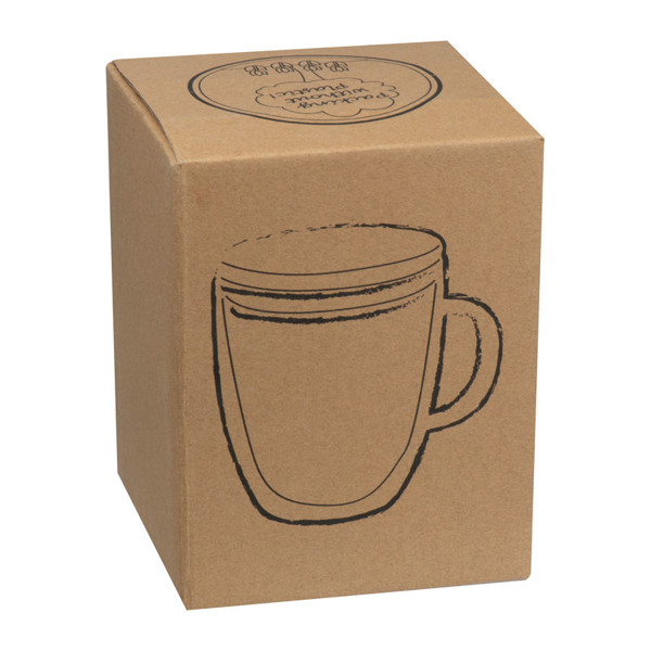 Double-walled Glass Cup Gerthe 350 ml