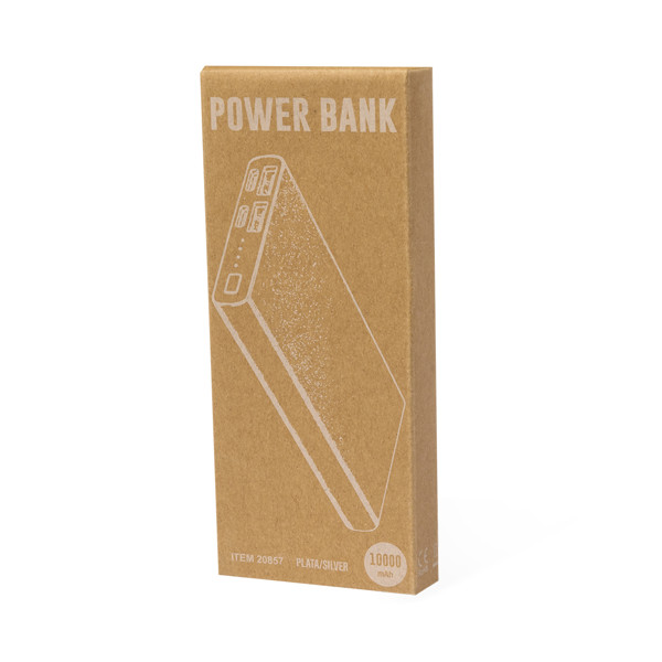 Power Bank Tornad - Plateado