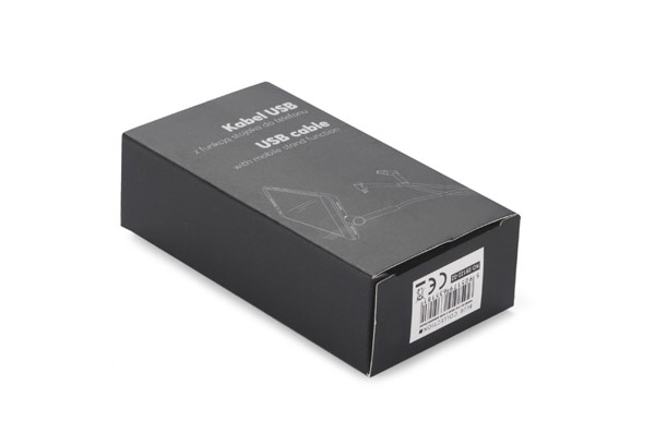 6 in 1 USB cable RICO - black