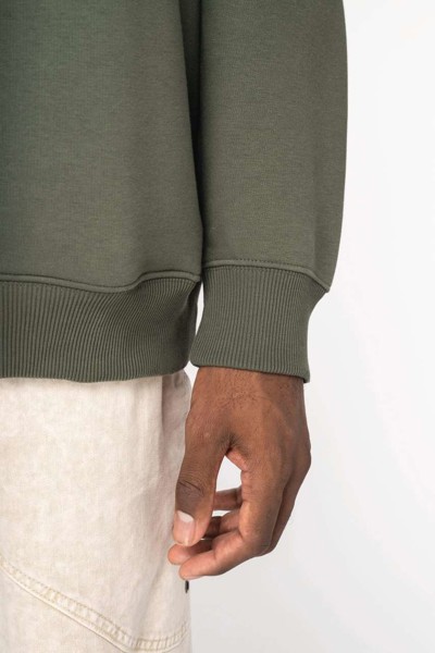 Unisex Oversized Hooded Sweatshirt - Ivory / L