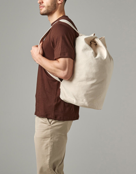 Canvas Duffle - Navy / Off White / ONE SIZE