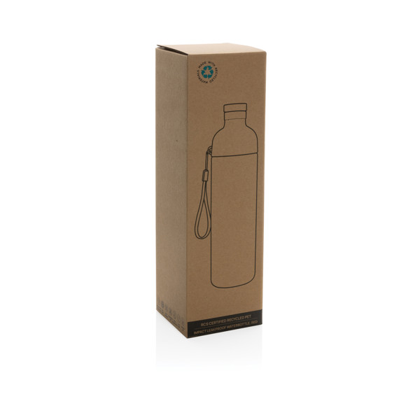 Xd Collection steklenica za vodo neprepustna rPET 600 ml - Rdeča