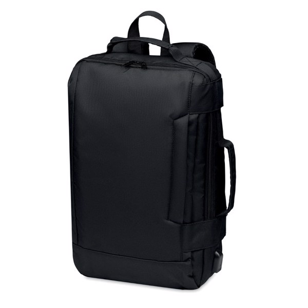 Laptop backpack in 300D RPET Singapore