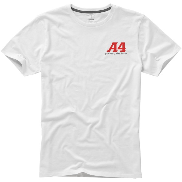 T-shirt de manga curta Nanaimo de homem - Branco / L