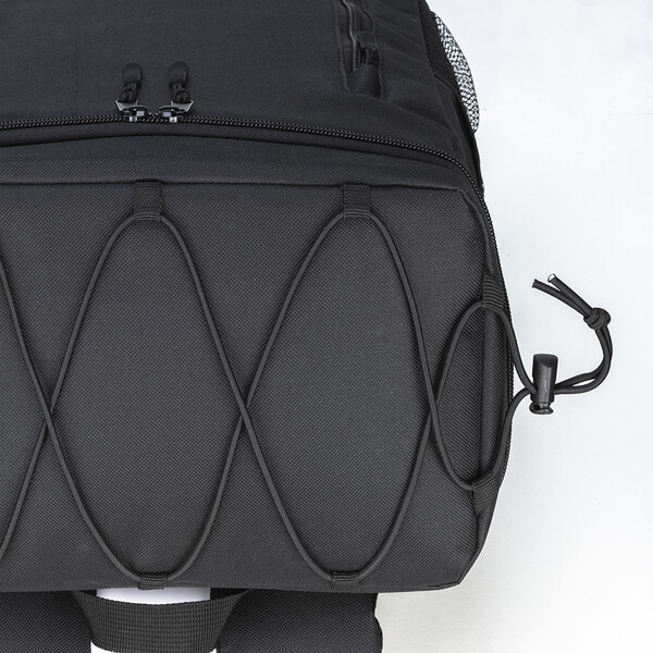 600D Polyester Insulated Backpack With Peva Lining - Black