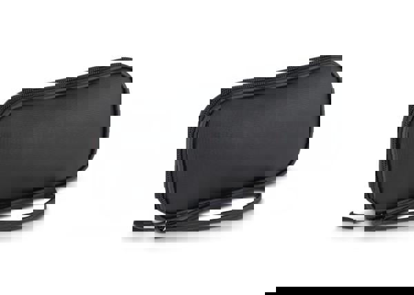 rPET PU coated 210D Kyra organizer bag 20 x 11.5 x 2 cm - Black