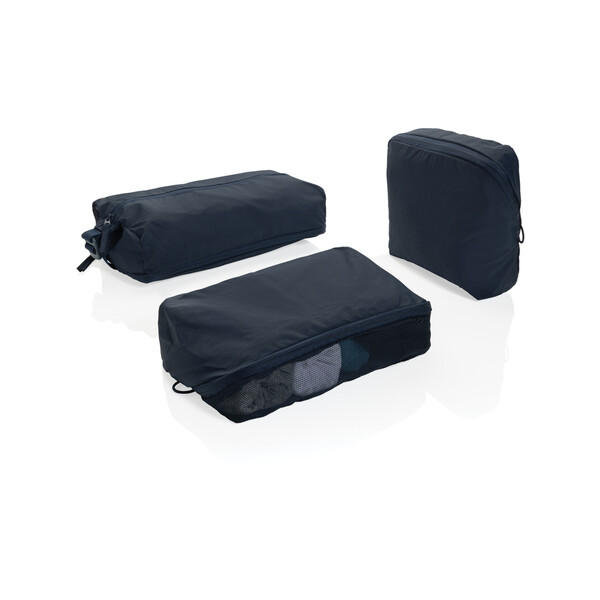 KENTO URBAN RCS recycled nylon packing cube set - Navy