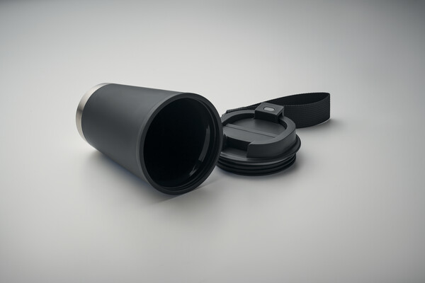 Double wall tumbler 300ml Topiz - Black