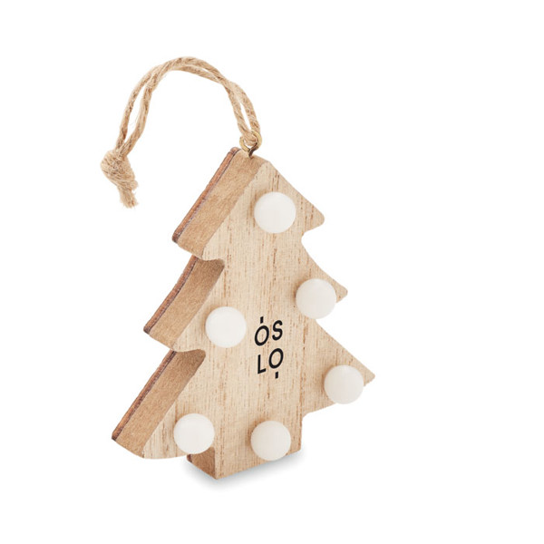 Wooden weed tree with lights Lulie