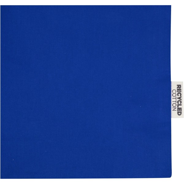 Sac shopping Odessa en coton recyclé 220 g/m² certifié GRS 40L - Bleu royal
