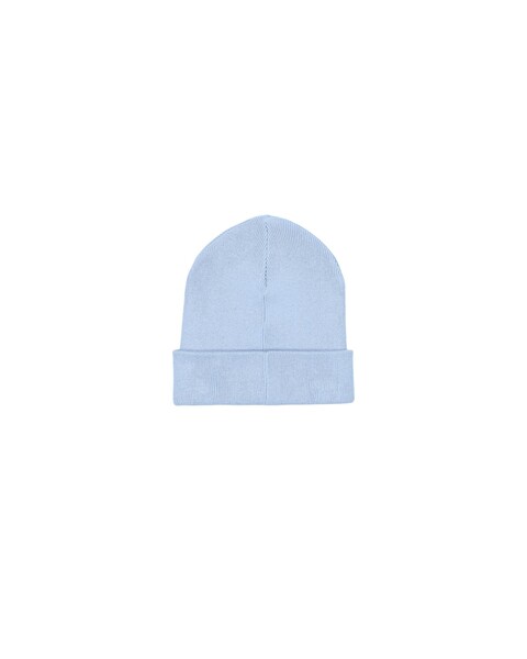Rib Beanie - Blue Soul