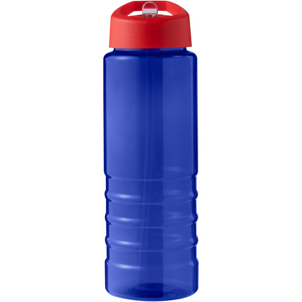 H2O Active® Eco Treble 750 ml Sportflasche mit Stülpdeckel - blau / rot