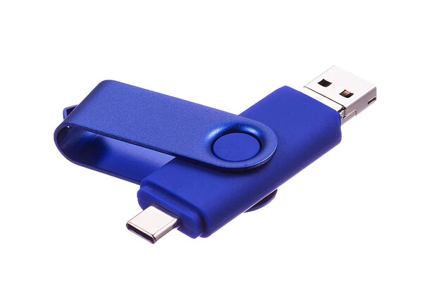 USB Flash drive OTG01 - WHITE_1GB