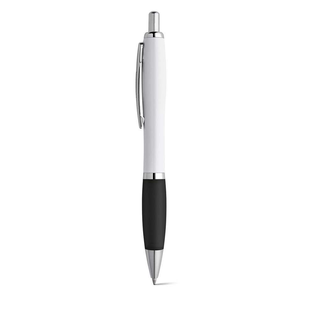 MOVE. Ball pen with metal clip - Black