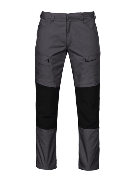 2520 servicepant stretch men grey/black C156