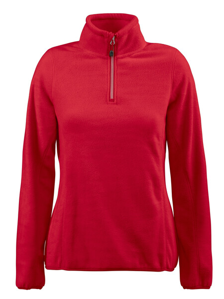 Printer Frontflip Lady Fleece Halfzip Red 3XL