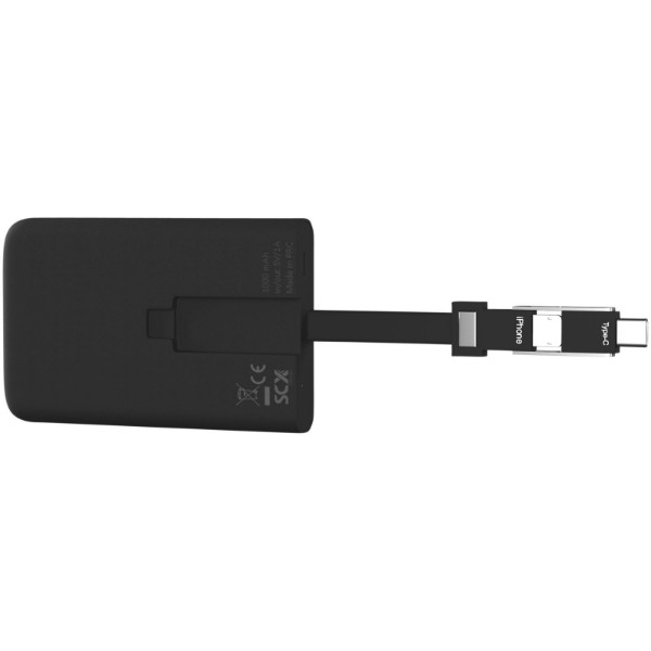 SCX.design P05 light-up 1000 mAh powerbank