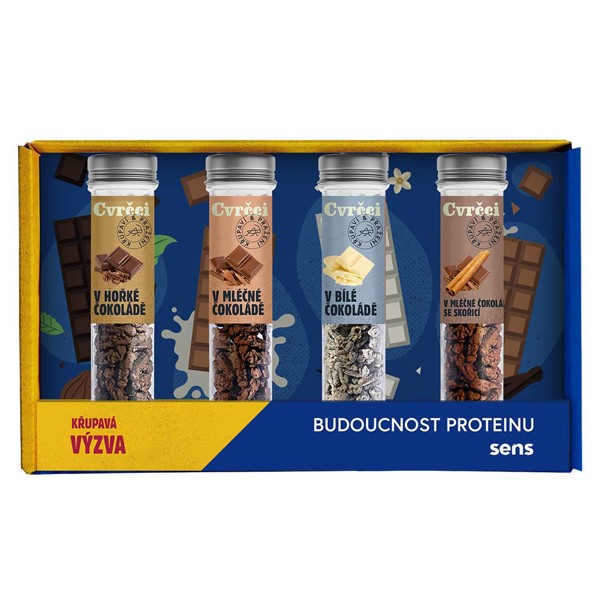 Pražení cvrčci v čokoládě CHOCO CRICKETS