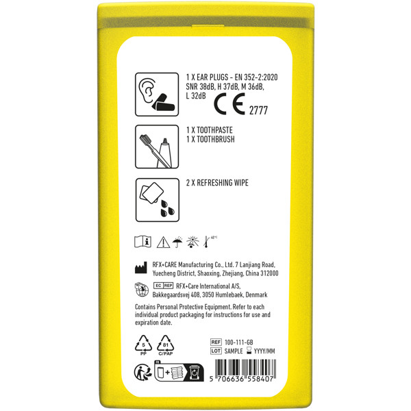 MiniKit A bordo - Amarelo transparente