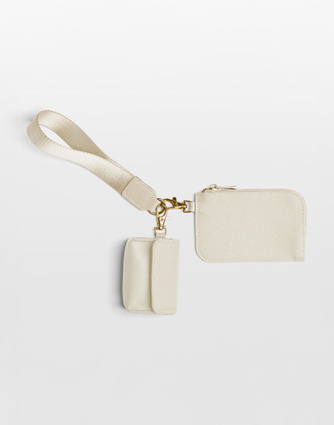 Boutique Pouch Wristlet - Oyster / ONE SIZE