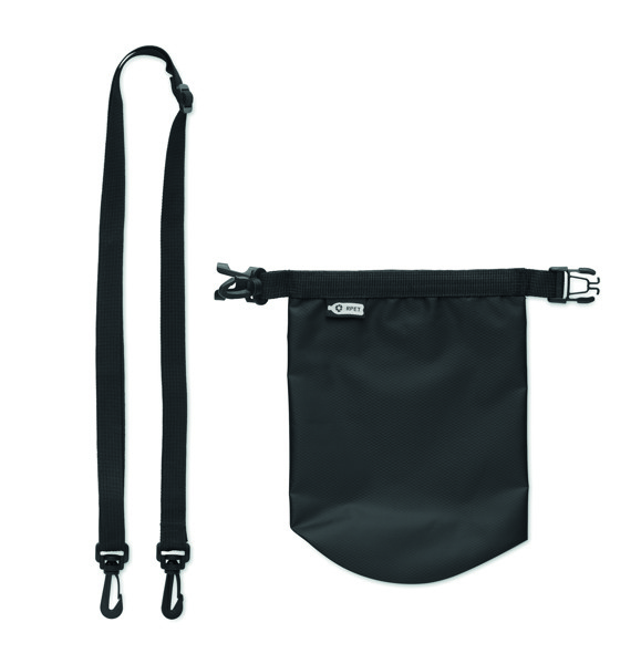 Bolsaible waterproof bag RPET 1.5L, IPX6 - Black